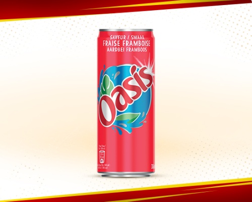 Photo du produit Oasis fraise 33 cl, non contractuelle