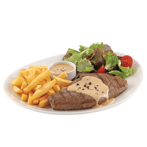 Photo du produit STEAK HACHÉE ASSIETTE , non contractuelle