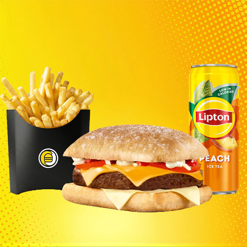 Photo du produit Menu burger le 180, non contractuelle
