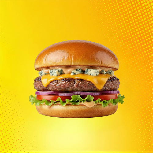 Photo du produit Bleu burger, non contractuelle