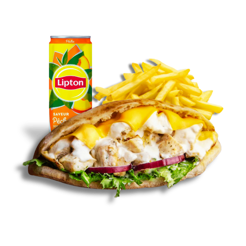 Photo du produit Menu White Sandwich #Nouveau 👨‍🍳, non contractuelle