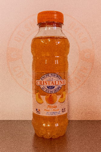 Photo du produit Cristaline pêche 50cl., non contractuelle