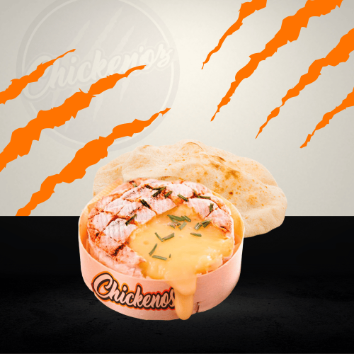 Photo du produit Camembert pané + Naan, non contractuelle