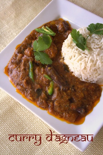 Photo du produit Agneau Curry, non contractuelle