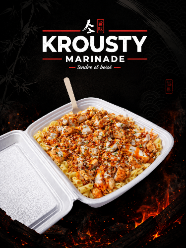 Photo du produit Krousty pasta 4 épices, non contractuelle