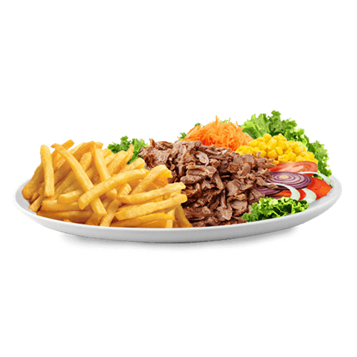 Photo du produit Assiette Kebab, non contractuelle