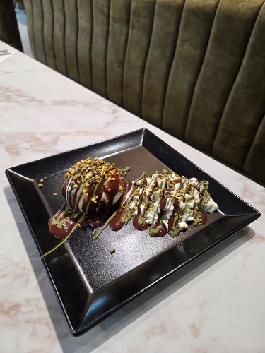 Photo du produit Burrata Chocolat-Pistache, non contractuelle