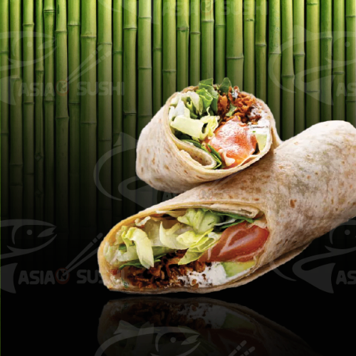 Photo du produit Wrap saumon, non contractuelle