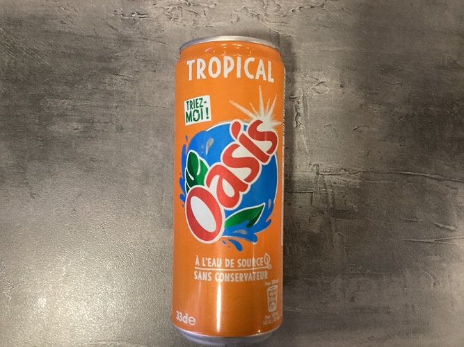 Photo du produit Oasis Tropical  33 cl, non contractuelle