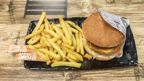 Photo du produit Le 100% Végé Burger 🌱🍔, non contractuelle