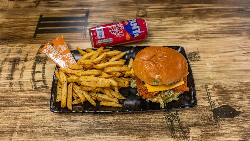 Photo du produit Chicken Burger 🐔🍔, non contractuelle