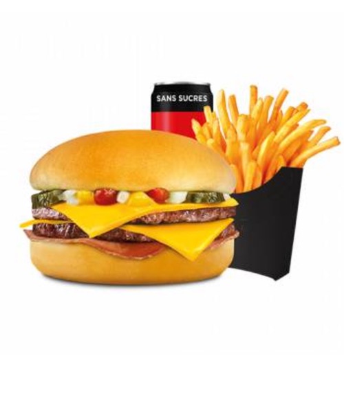 Photo du produit MENU B-DCHEESY BACON, non contractuelle