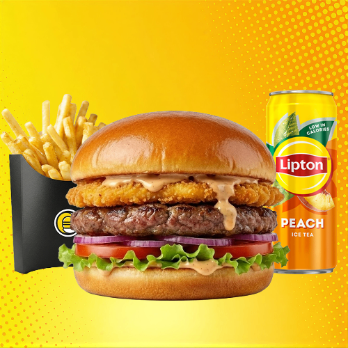 Photo du produit Menu chicken beef burger, non contractuelle