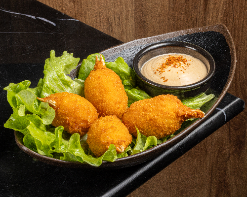 Photo du produit Pinces de crabe panées, non contractuelle