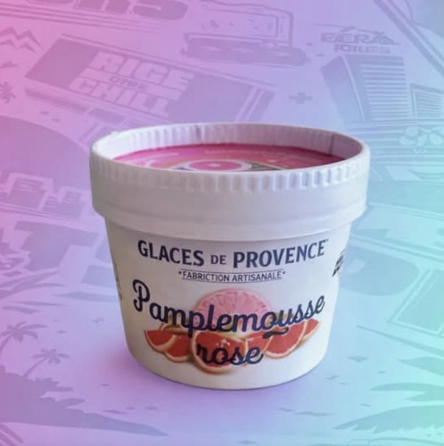 Photo du produit Glace Pamplemousse Rose, non contractuelle