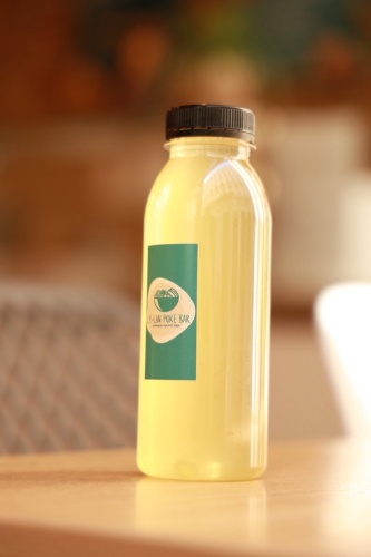 Photo du produit Thé froid (thé vert, menthe, jus de citron), non contractuelle