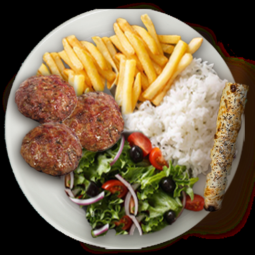 Photo du produit Assiette Kofté, non contractuelle