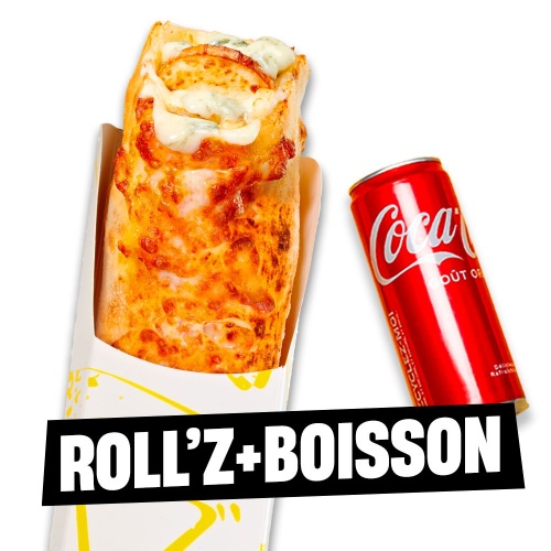 Photo du produit Menu Roll'z + Boisson, non contractuelle
