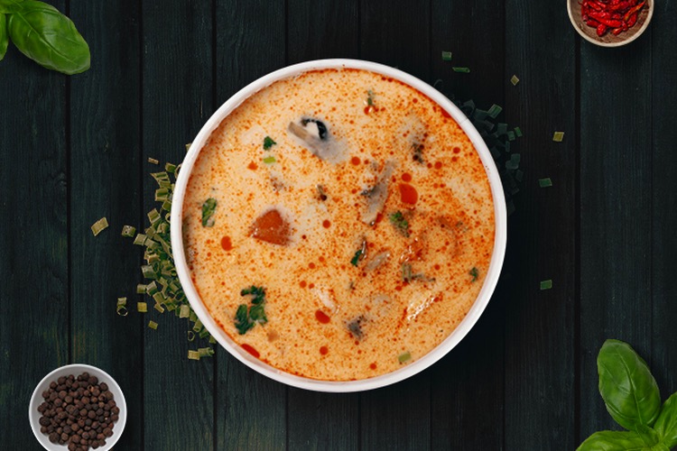 Photo du produit Soupe de Poulet au lait de Coco, non contractuelle