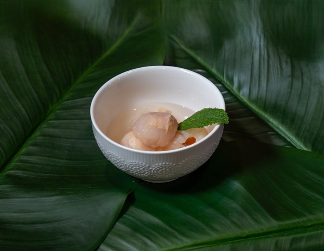 Photo du produit Litchis au sirop🩸, non contractuelle
