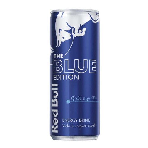 Photo du produit Redbull Myrtille, non contractuelle