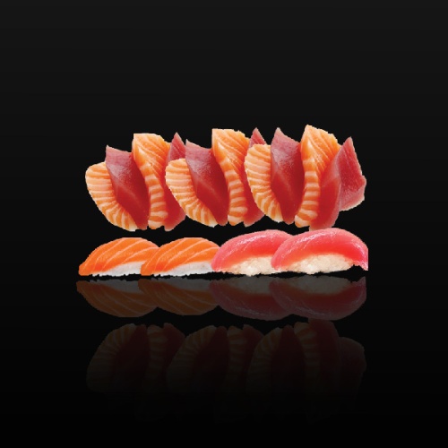 Photo du produit Menu sashimi sushi, non contractuelle