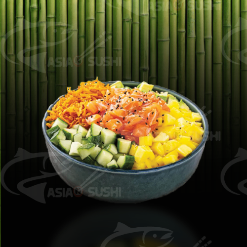 Photo du produit Pokébowl Saumon épicé, non contractuelle