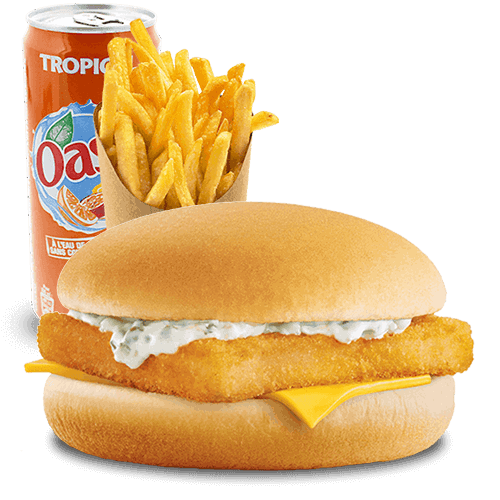 Photo du produit Menu Fish Burger, non contractuelle