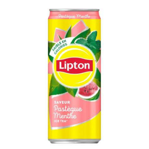 Photo du produit Lipton Ice Tea Pastèque Menthe 33 cl, non contractuelle