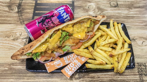 Photo du produit Le 100% Végétarien Dwich'  🌱🥖, non contractuelle