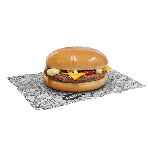 Photo du produit Cheese burger, non contractuelle