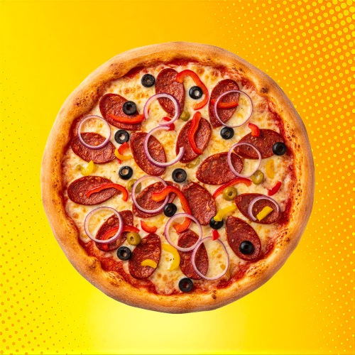 Photo du produit Pizza orientale, non contractuelle