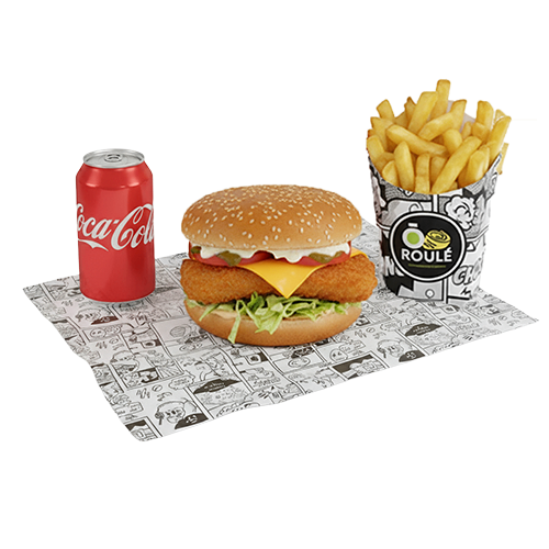 Photo du produit Burger Fish 🐟, non contractuelle