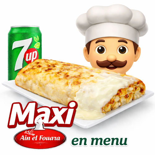 Photo du produit Menu Ain El Fouara Maxi, non contractuelle