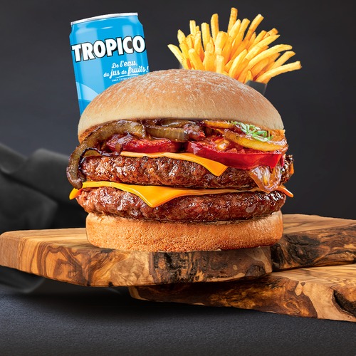 Photo du produit Menu DZ burger, non contractuelle