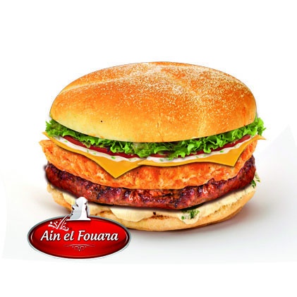 Photo du produit Burger Mega Baps, non contractuelle