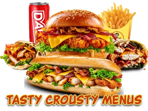 Photo du produit MENU TASTY CROUSTY, non contractuelle