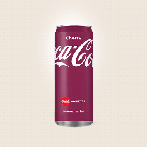 Photo du produit Coca-Cola Cherry 33cl, non contractuelle