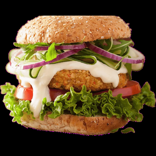 Photo du produit Le 100% Végé Burger 🌱🍔, non contractuelle