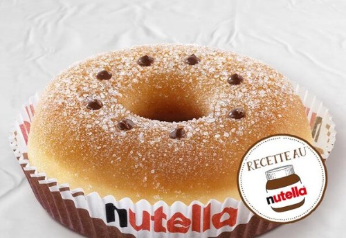 Photo du produit Donut Nutella, non contractuelle