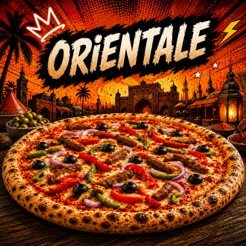 Photo du produit Orientale Pizza, non contractuelle