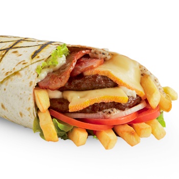 Photo du produit Menu Montagnard Tacos, non contractuelle