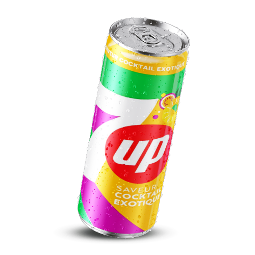 Photo du produit 7Up Exotique 33cl, non contractuelle