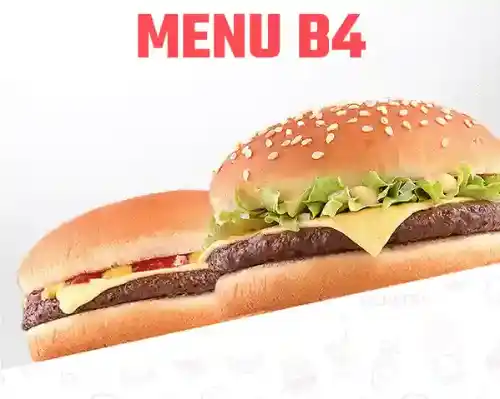 Photo du produit MENU B4, non contractuelle