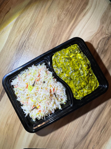 Photo du produit RIZ + LÉGUMES (PALAK PANEER), non contractuelle