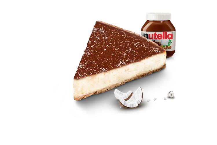 Photo du produit Tarte Coco Nutella, non contractuelle