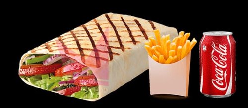 Photo du produit Menu tacos végétarien, non contractuelle