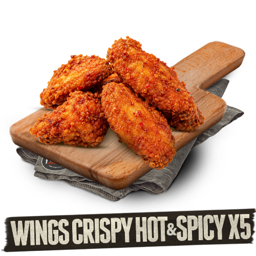 Photo du produit X5 WINGS HOT&SPICY, non contractuelle