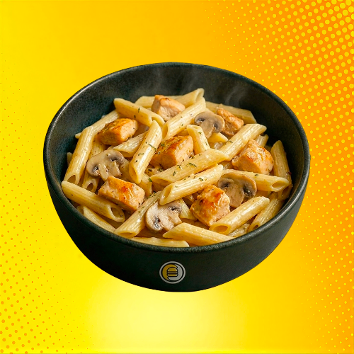 Photo du produit Pâtes poulet champignons, non contractuelle