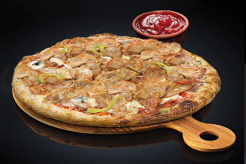 Photo du produit Pizza Kebab (base tomate), non contractuelle